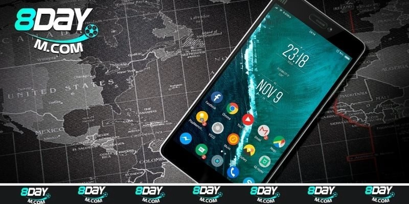 Sử dụng thiết bị có cấu hình cao để tải app 8day